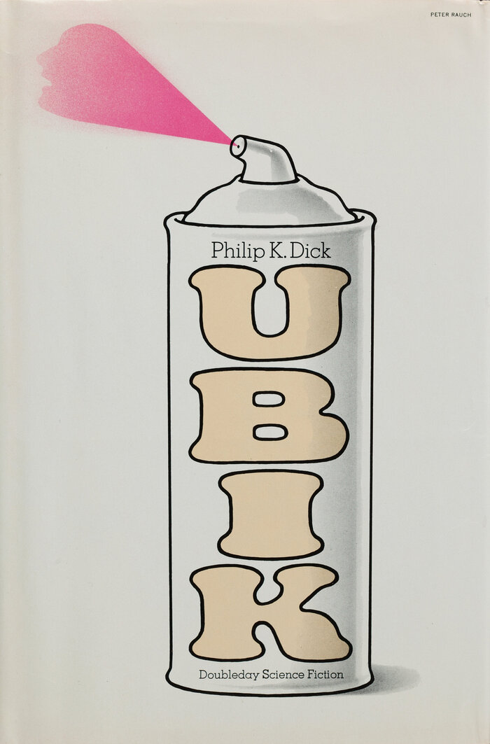 Ubik first edition cover